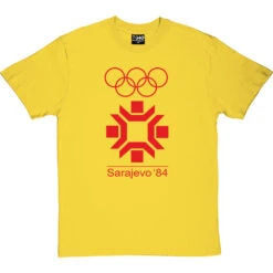 Sarajevo 84 T-Shirt -Tshirt Store sarajevo 84 tshirt 5 yellowtshirt