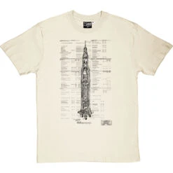 Saturn V Diagram T-Shirt 26 Saturn V Diagram T-Shirt -Tshirt Store saturn 5 diagram tshirt 1 naturaltshirt