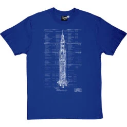 Saturn V Diagram T-Shirt 33 Saturn V Diagram T-Shirt -Tshirt Store saturn 5 diagram tshirt 2 royalbluetshirt