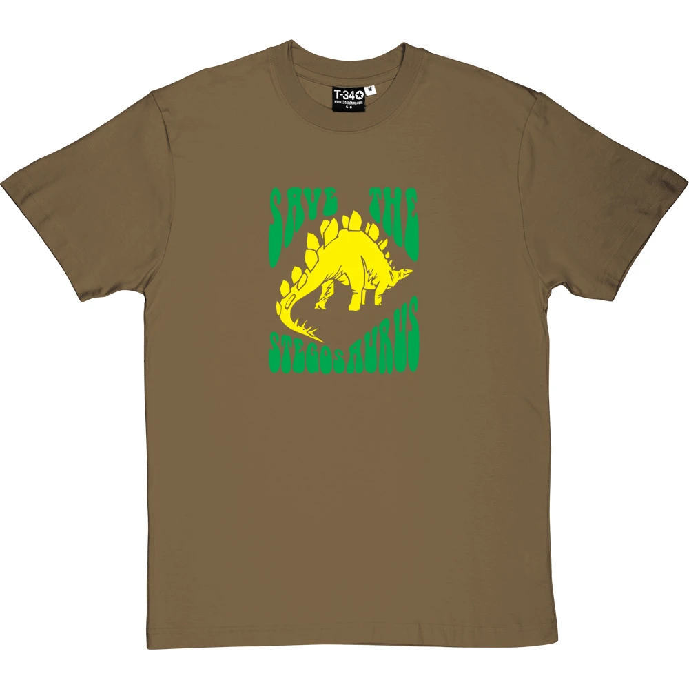 Save The Stegosaurus T-Shirt 8 Save The Stegosaurus T-Shirt - Image 8