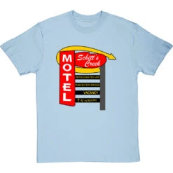 Schitt's Creek Motel T-Shirt -Tshirt Store schitts creek motel tshirt skybluetshirt
