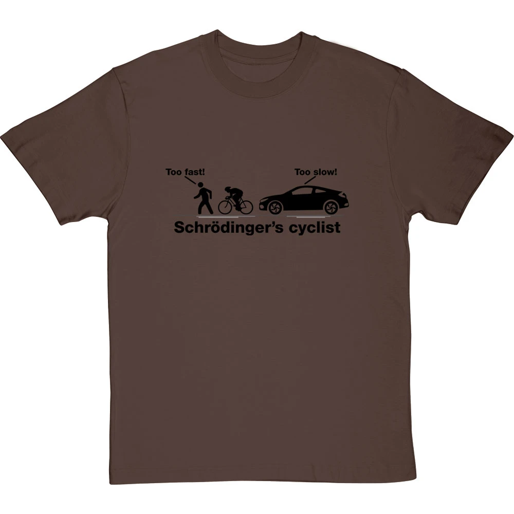 Schrödinger's Cyclist T-Shirt 16 Schrödinger's Cyclist T-Shirt - Image 16