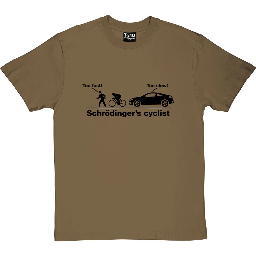 Schrödinger's Cyclist T-Shirt 11 Schrödinger's Cyclist T-Shirt - Image 11