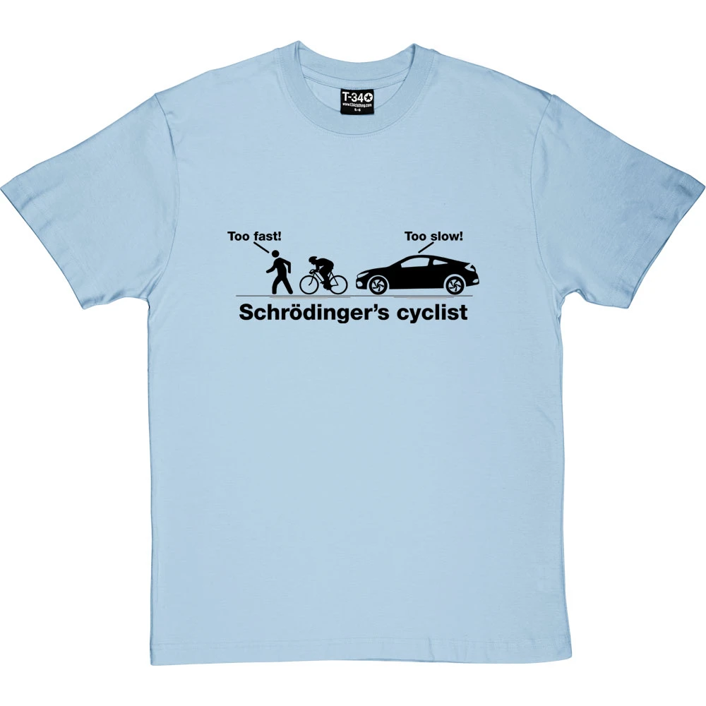 Schrödinger's Cyclist T-Shirt 17 Schrödinger's Cyclist T-Shirt - Image 17