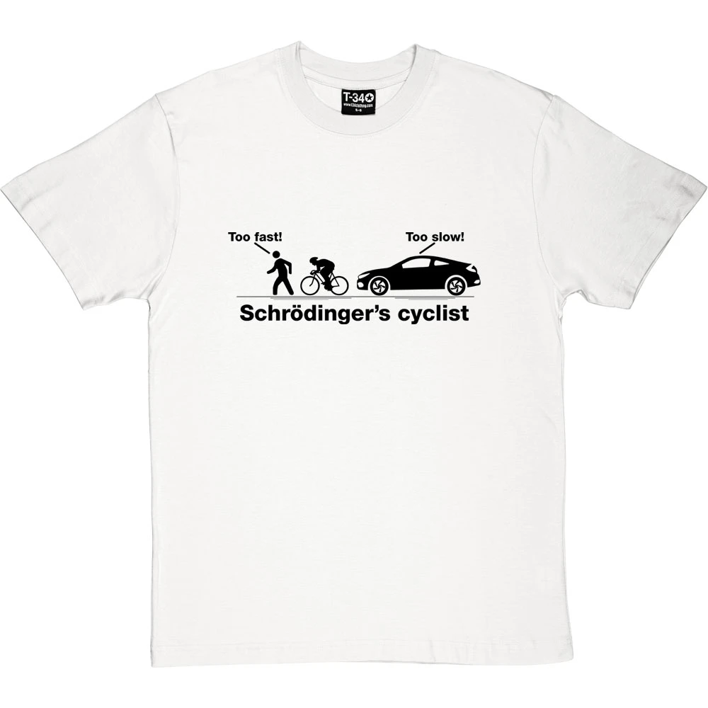 Schrödinger's Cyclist T-Shirt 12 Schrödinger's Cyclist T-Shirt - Image 12
