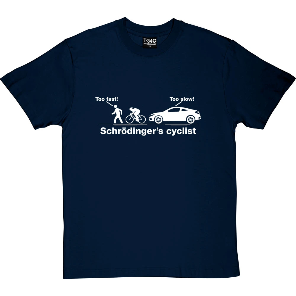 Schrödinger's Cyclist T-Shirt 20 Schrödinger's Cyclist T-Shirt - Image 20