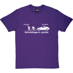 Schrödinger's Cyclist T-Shirt 28 Schrödinger's Cyclist T-Shirt -Tshirt Store schrodingers cyclist tshirt 2 purpletshirt