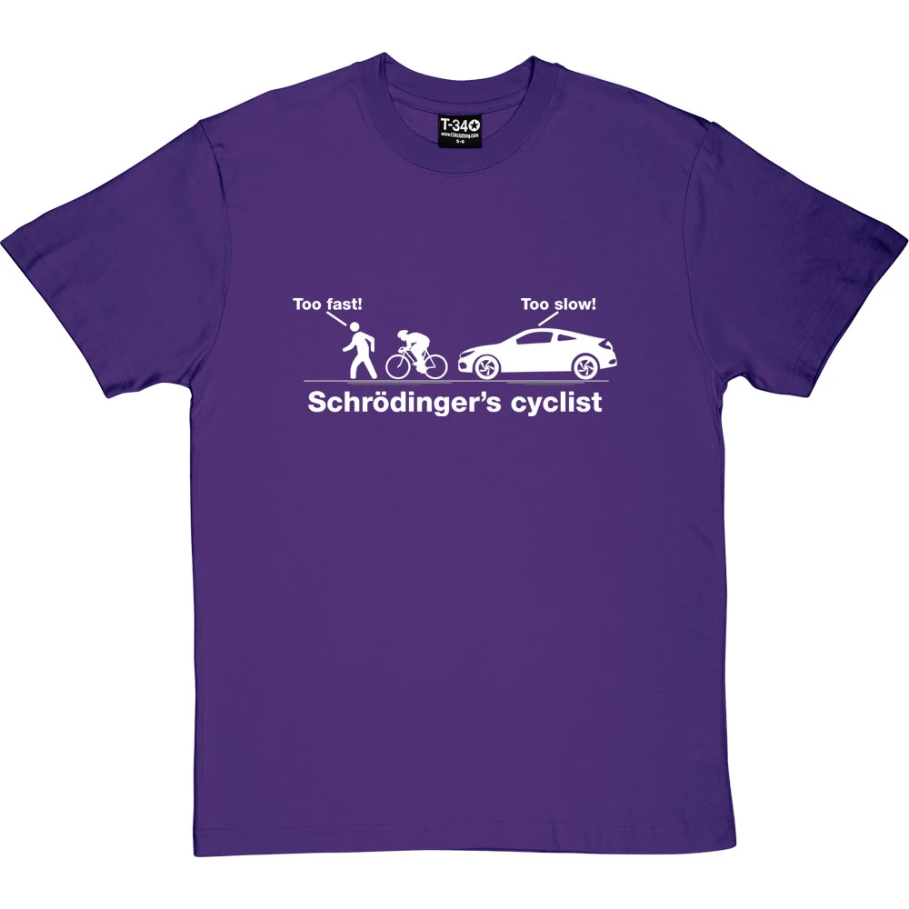 Schrödinger's Cyclist T-Shirt 9 Schrödinger's Cyclist T-Shirt - Image 9
