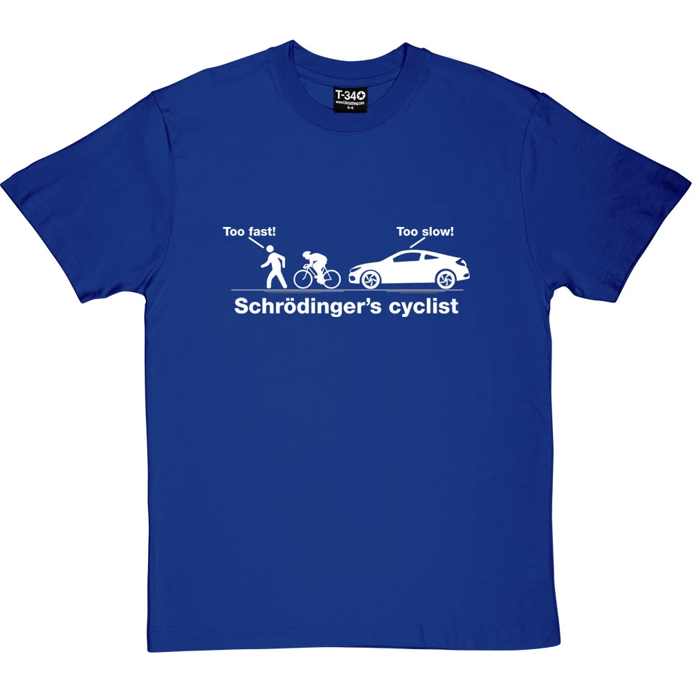 Schrödinger's Cyclist T-Shirt 15 Schrödinger's Cyclist T-Shirt - Image 15
