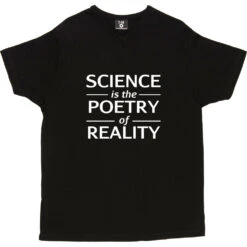 Science Is The Poetry Of Reality T-Shirt 22 Science Is The Poetry Of Reality T-Shirt -Tshirt Store science poetry reality tshirt 2 black mens v neck tshirt