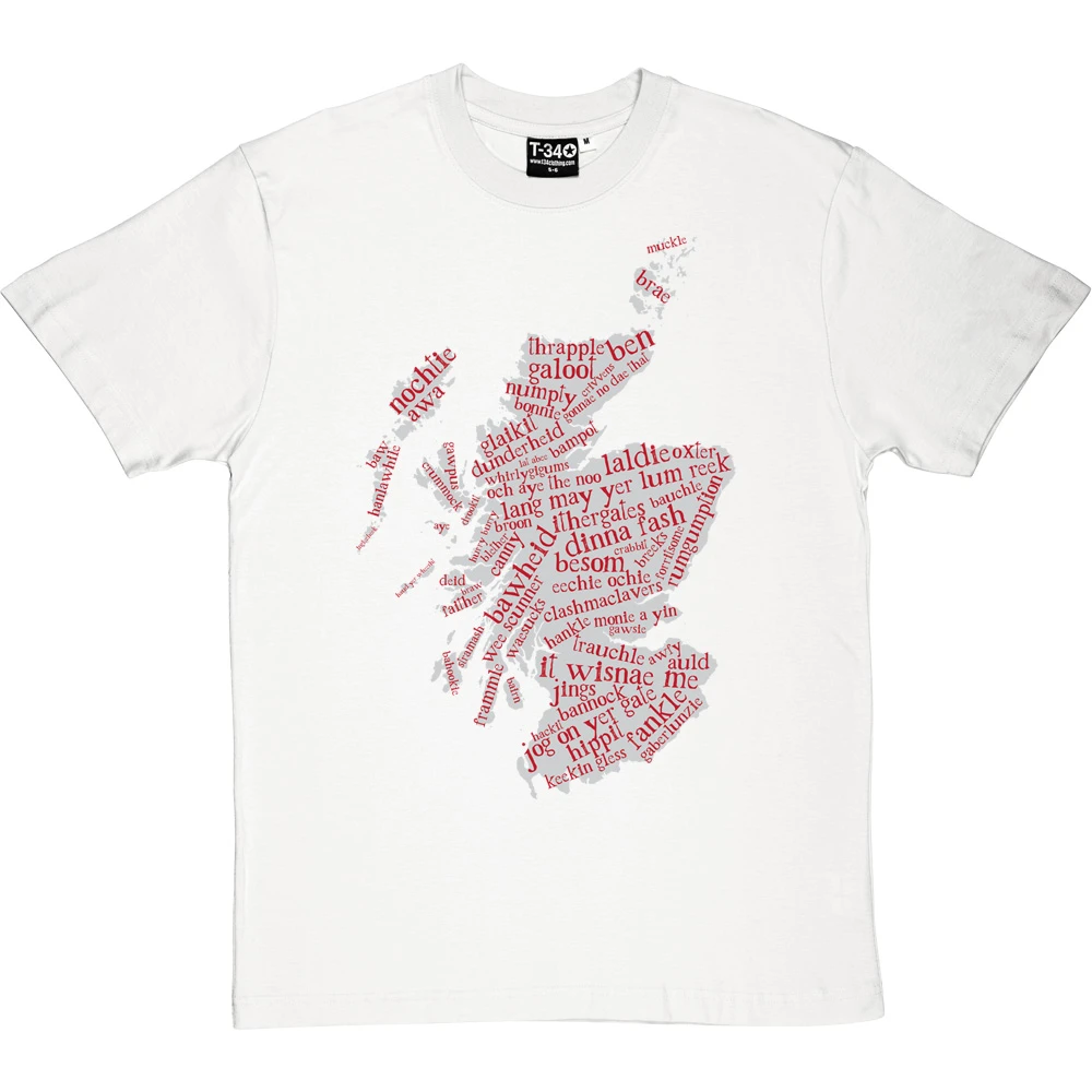Scots Map T-Shirt 3 Scots Map T-Shirt - Image 3