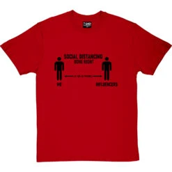 Social Distancing Done Right (Influencers) T-Shirt 28 Social Distancing Done Right (Influencers) T-Shirt -Tshirt Store sd dr influencers tshirt 1 redtshirt