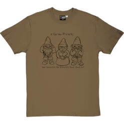 Hear Gnome Evil, See Gnome Evil, Speak Gnome Evil T-Shirt -Tshirt Store see gnome evil tshirt 1 olivetshirt