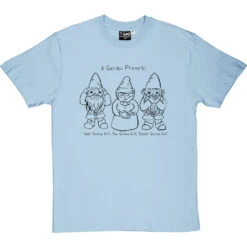 Hear Gnome Evil, See Gnome Evil, Speak Gnome Evil T-Shirt -Tshirt Store see gnome evil tshirt 1 skybluetshirt