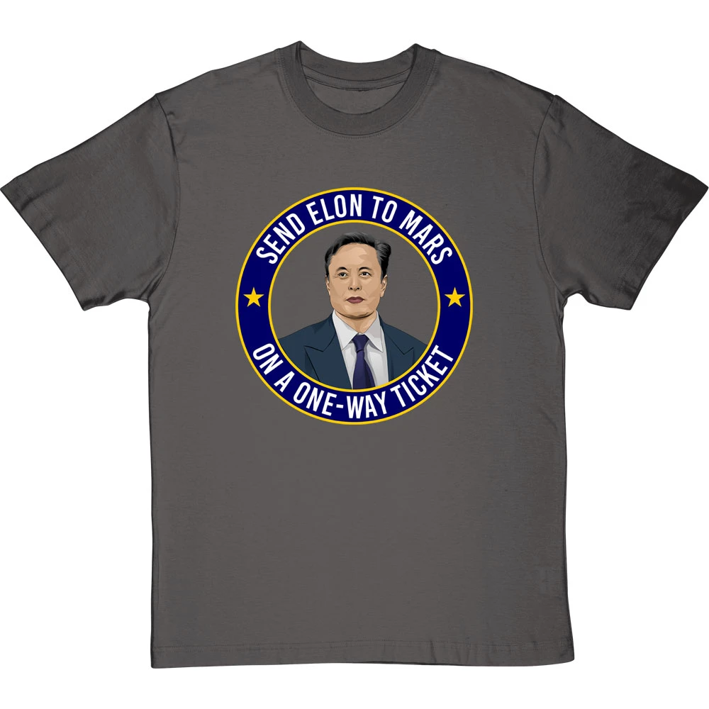 Send Elon To Mars T-Shirt 3 Send Elon To Mars T-Shirt - Image 3