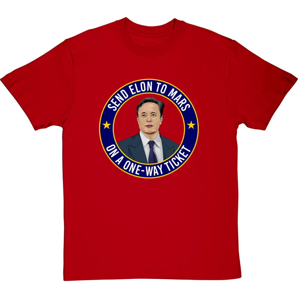 Send Elon To Mars T-Shirt 11 Send Elon To Mars T-Shirt - Image 11
