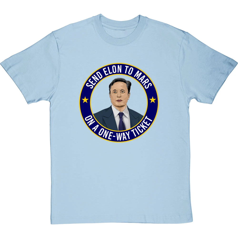 Send Elon To Mars T-Shirt 1 Send Elon To Mars T-Shirt