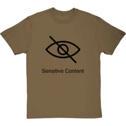 Sensitive Content T-Shirt -Tshirt Store sensitive content tshirt 1 olivetshirt
