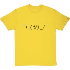 Shruggie T-Shirt 24 Shruggie T-Shirt -Tshirt Store shruggie tshirt 1 yellowtshirt