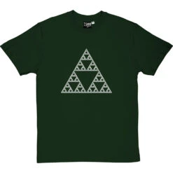 Sierpinski Triangle T-Shirt -Tshirt Store sierpinski triangle tshirt 2 bottlegreentshirt