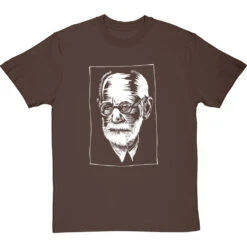 Sigmund Freud Woodcut T-Shirt -Tshirt Store sigmund freund tshirt 2 hazelnuttshirt