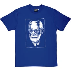 Sigmund Freud Woodcut T-Shirt -Tshirt Store sigmund freund tshirt 2 royalbluetshirt