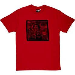 Simon Bolivar Woodcut T-Shirt -Tshirt Store simon bolivar tshirt 1 redtshirt