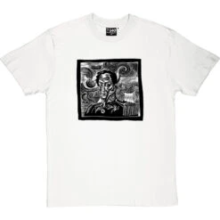Simon Bolivar Woodcut T-Shirt -Tshirt Store simon bolivar tshirt 1 whitetshirt