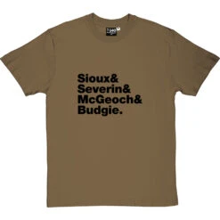 Siouxsie And The Banshees Line-Up T-Shirt -Tshirt Store siouxsie and the banshees line up tshirt 1 olivetshirt