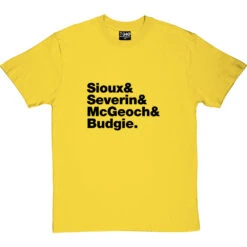 Siouxsie And The Banshees Line-Up T-Shirt -Tshirt Store siouxsie and the banshees line up tshirt 1 yellowtshirt
