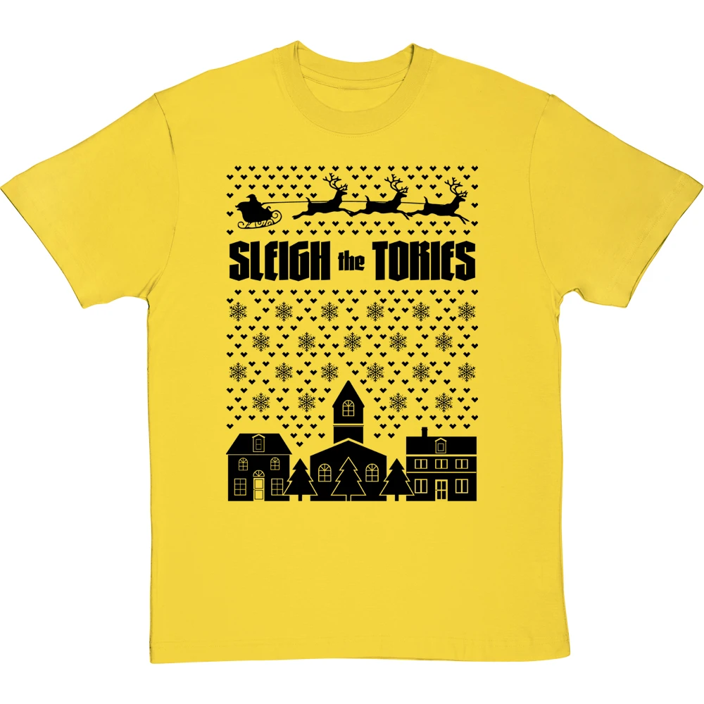 Sleigh The Tories T-Shirt 14 Sleigh The Tories T-Shirt - Image 14