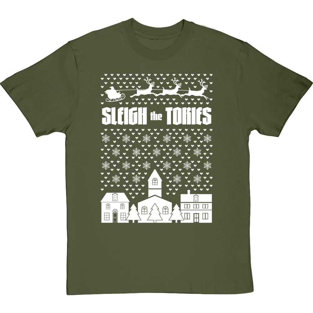 Sleigh The Tories T-Shirt 7 Sleigh The Tories T-Shirt - Image 7