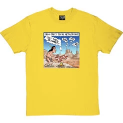 Early Social Networking T-Shirt -Tshirt Store smoke signals tshirt yellowtshirt