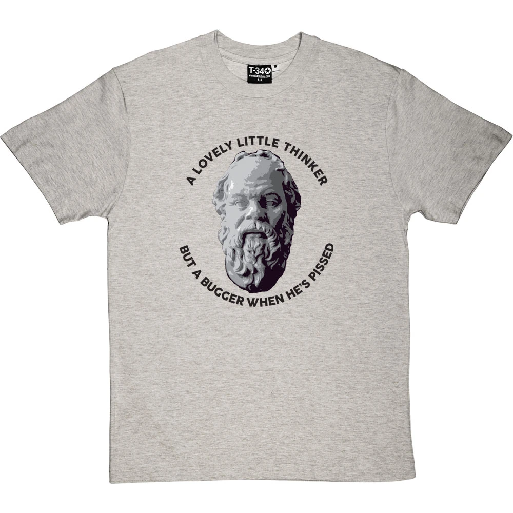 Socrates: A Lovely Little Thinker T-Shirt 8 Socrates: A Lovely Little Thinker T-Shirt - Image 8