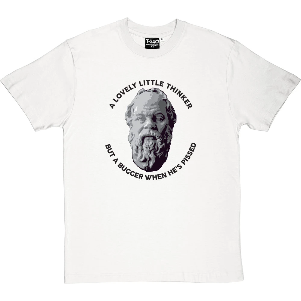 Socrates: A Lovely Little Thinker T-Shirt 4 Socrates: A Lovely Little Thinker T-Shirt - Image 4