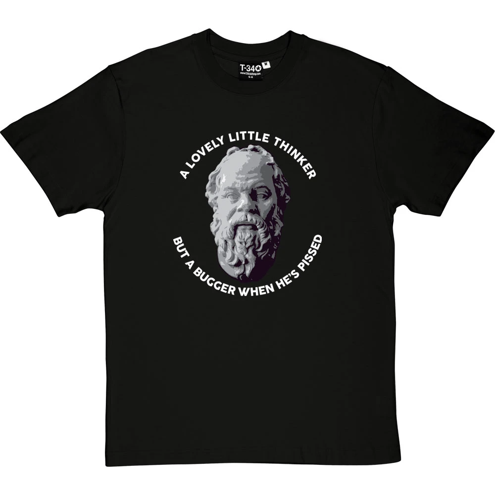 Socrates: A Lovely Little Thinker T-Shirt 6 Socrates: A Lovely Little Thinker T-Shirt - Image 6