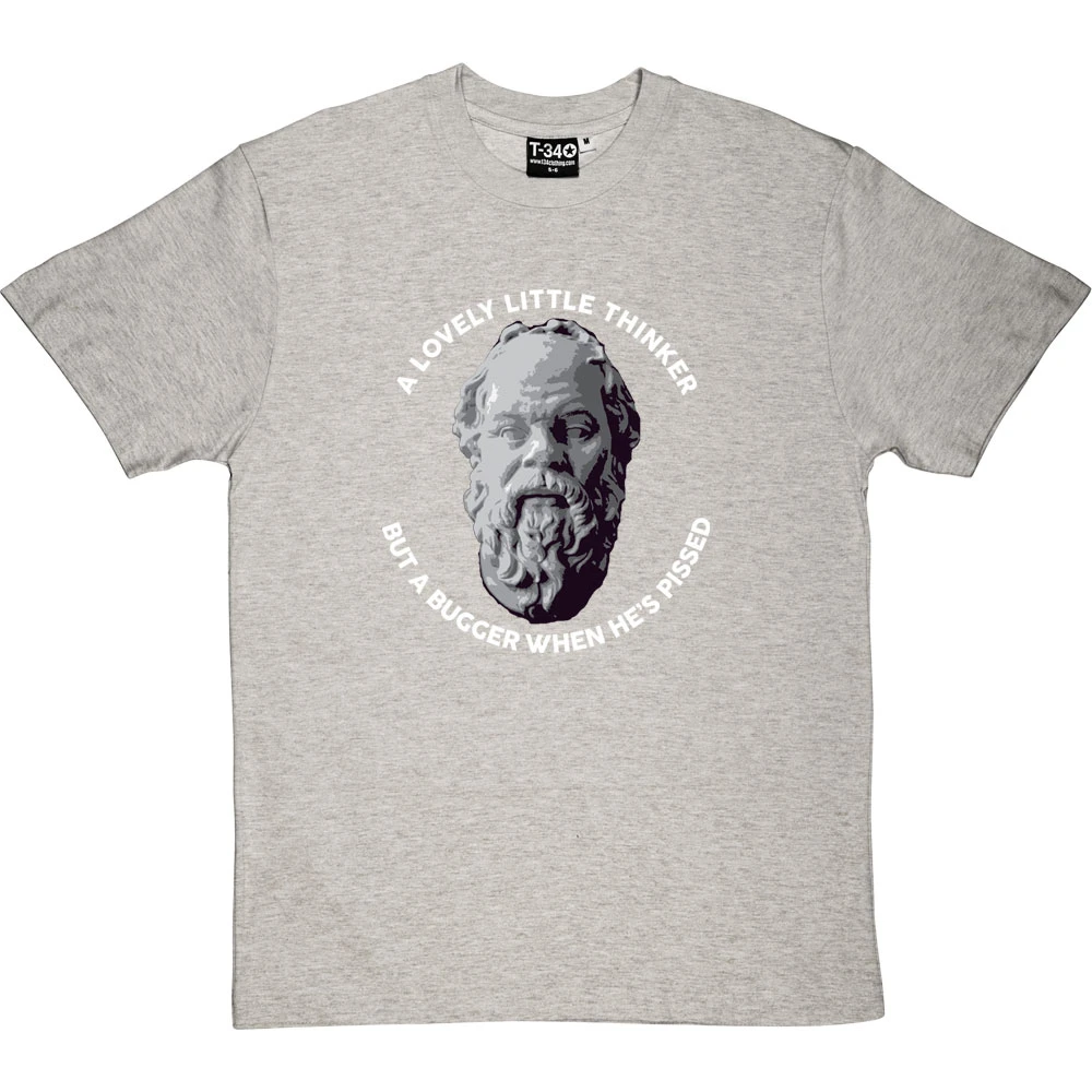 Socrates: A Lovely Little Thinker T-Shirt 7 Socrates: A Lovely Little Thinker T-Shirt - Image 7