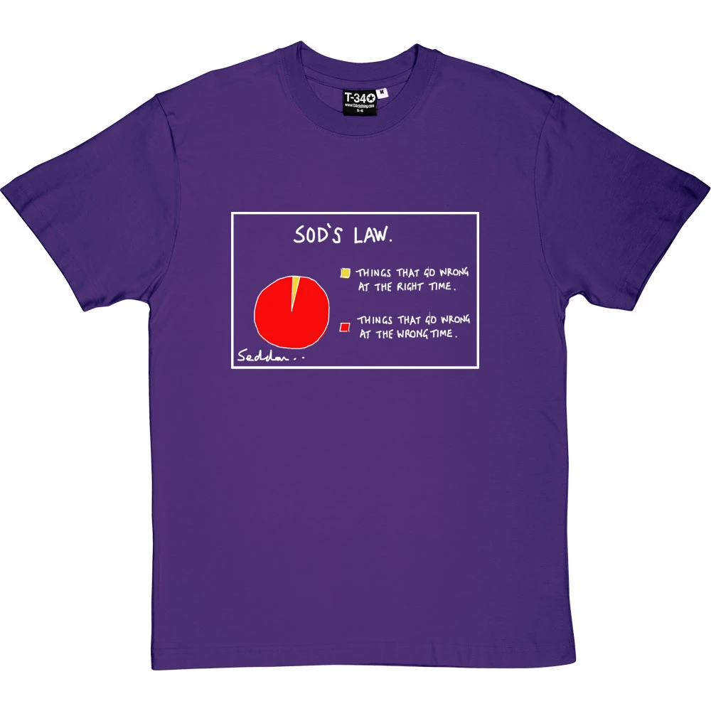 Sod's Law T-Shirt 3 Sod's Law T-Shirt - Image 3