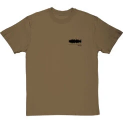 Personalised Song Soundwave (Pocket Print) T-Shirt -Tshirt Store song waveform pocket print tshirt 1 olivetshirt