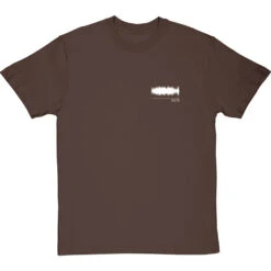 Personalised Song Soundwave (Pocket Print) T-Shirt -Tshirt Store song waveform pocket print tshirt 2 hazelnuttshirt