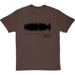 Personalised Song Soundwave T-Shirt