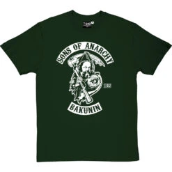 Sons Of Anarchy: Mikhail Bakunin T-Shirt -Tshirt Store sons of anarchy bakunin tshirt bottlegreentshirt