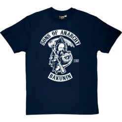 Sons Of Anarchy: Mikhail Bakunin T-Shirt -Tshirt Store sons of anarchy bakunin tshirt navybluetshirt