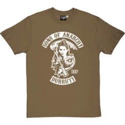 Sons Of Anarchy: Buenaventura Durruti T-Shirt -Tshirt Store sons of anarchy durruti tshirt olivetshirt