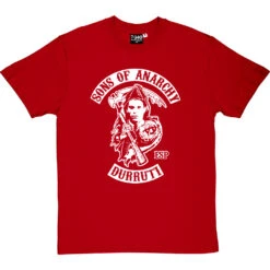Sons Of Anarchy: Buenaventura Durruti T-Shirt -Tshirt Store sons of anarchy durruti tshirt redtshirt
