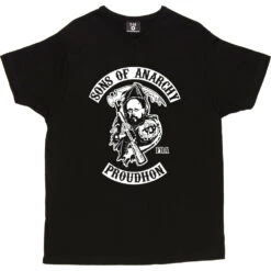 Sons Of Anarchy: Pierre-Joseph Proudhon T-Shirt -Tshirt Store sons of anarchy proudhon tshirt black mens v neck tshirt