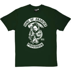 Sons Of Anarchy: Pierre-Joseph Proudhon T-Shirt -Tshirt Store sons of anarchy proudhon tshirt bottlegreentshirt