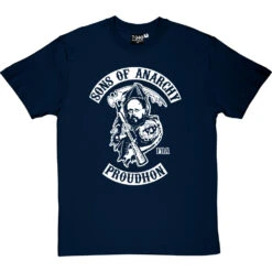 Sons Of Anarchy: Pierre-Joseph Proudhon T-Shirt -Tshirt Store sons of anarchy proudhon tshirt navybluetshirt