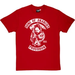 Sons Of Anarchy: Pierre-Joseph Proudhon T-Shirt -Tshirt Store sons of anarchy proudhon tshirt redtshirt