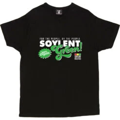 Soylent Green T-Shirt -Tshirt Store soylent green tshirt 2 black mens v neck tshirt